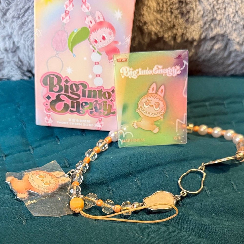 Authentic Pop Mart BIE phone charm